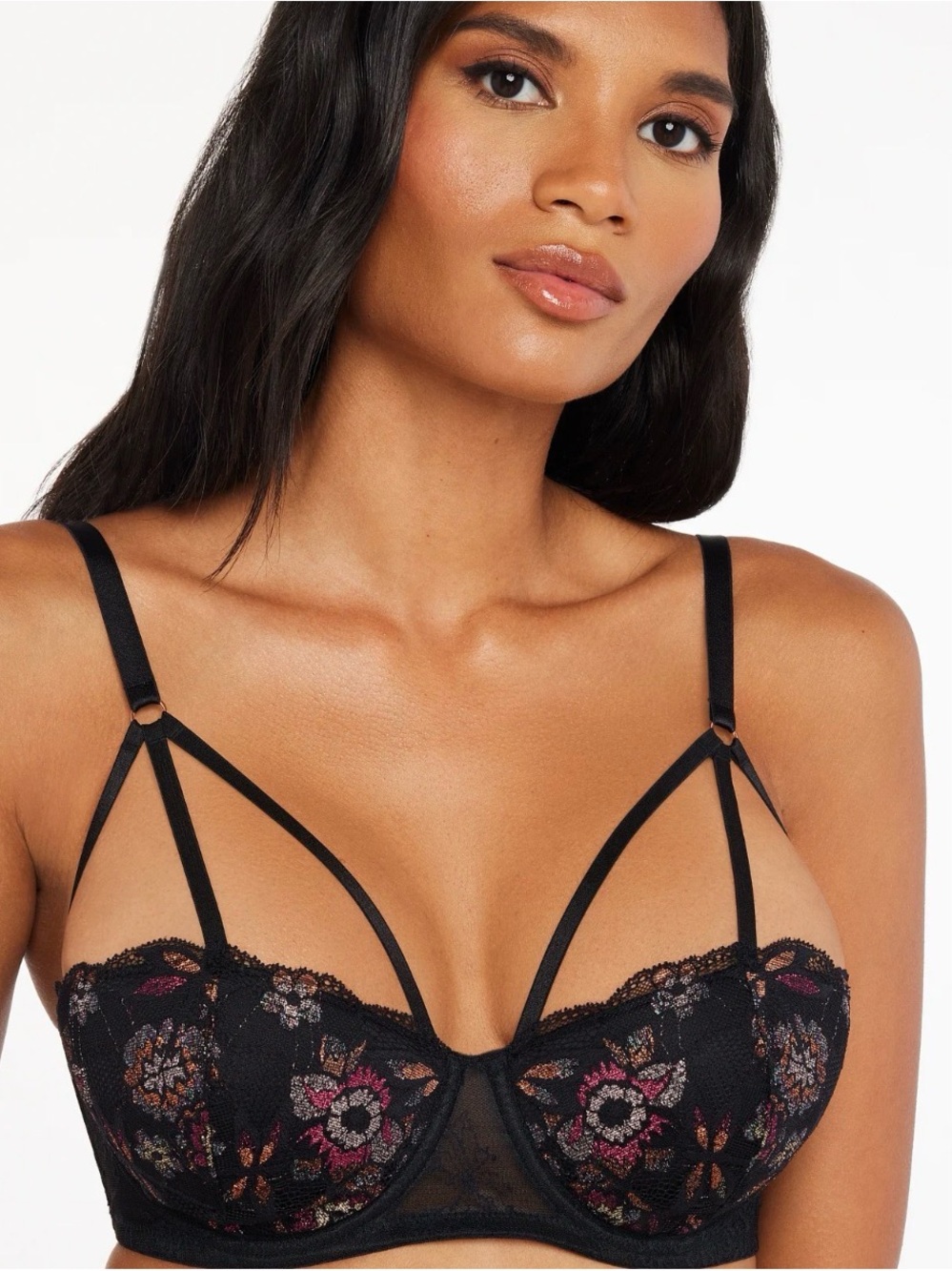 Savage Fenty NYMPH NOUVEAU LACE BALCONETTE BRA